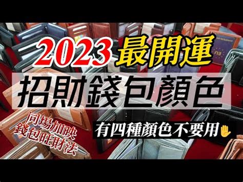 錢包什麼顏色最好|錢包開運術！2023年錢包什麼顏色最好？楊登嵙：這。